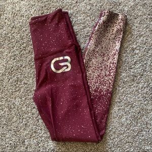 CycleBar Beyond Yoga Alloy Ombré Leggings